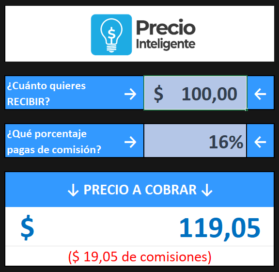 Calculadora de Precio Inteligente